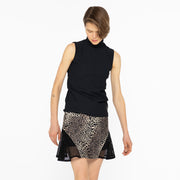LEOPARD メッシュスカート