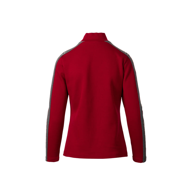 裏起毛肩ライン切り替えプルオーバー