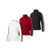 裏起毛肩ライン切り替えプルオーバー