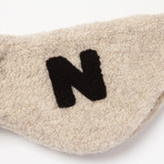 Nアップリケのイヤーバンド