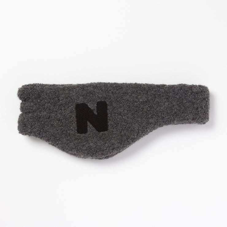 Nアップリケのイヤーバンド