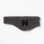 Nアップリケのイヤーバンド