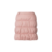 シャーリング中綿スカート