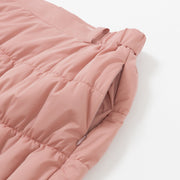 シャーリング中綿スカート