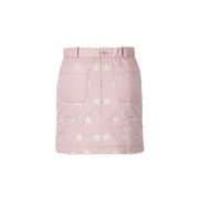 スター刺繍中綿入スカート