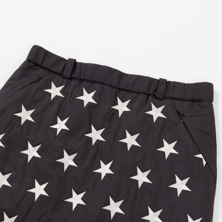 スター刺繍中綿入スカート