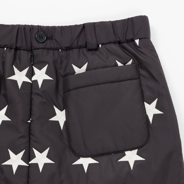 スター刺繍中綿入スカート