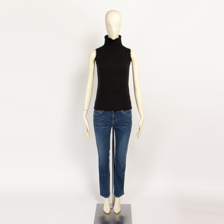 カシミヤ100％ノースリーブ