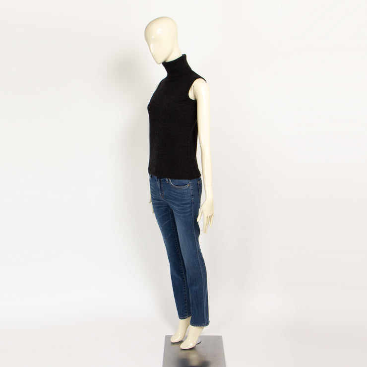 カシミヤ100％ノースリーブ