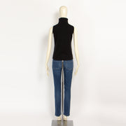 カシミヤ100％ノースリーブ