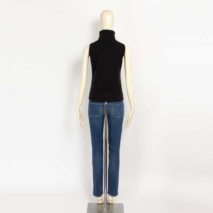 カシミヤ100％ノースリーブ