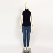 カシミヤ100％ノースリーブ