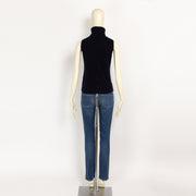 カシミヤ100％ノースリーブ