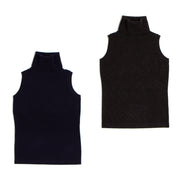 カシミヤ100％ノースリーブ