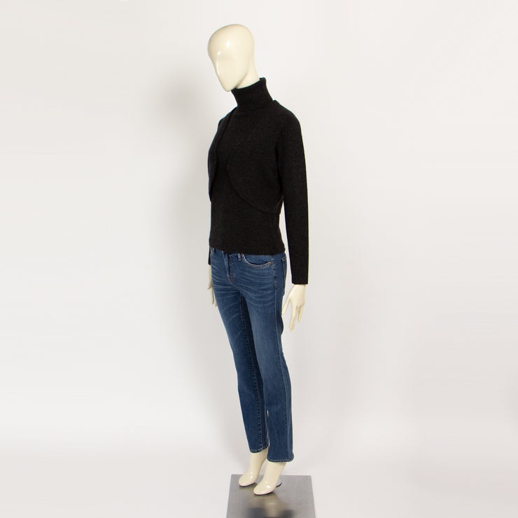 カシミヤ100％ボレロ