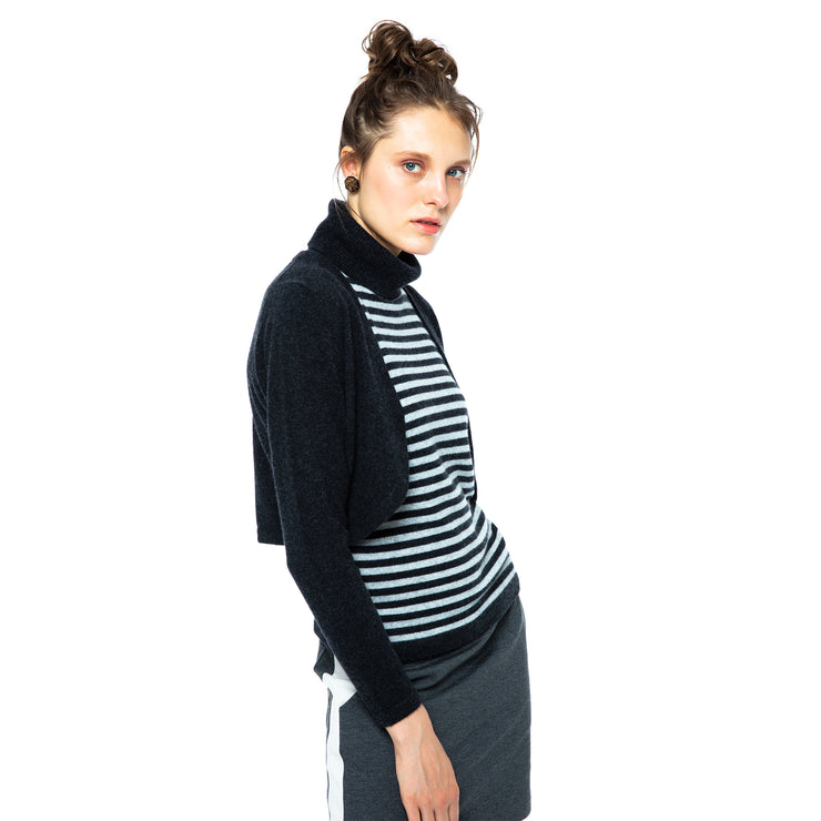 カシミヤ100％ボレロ