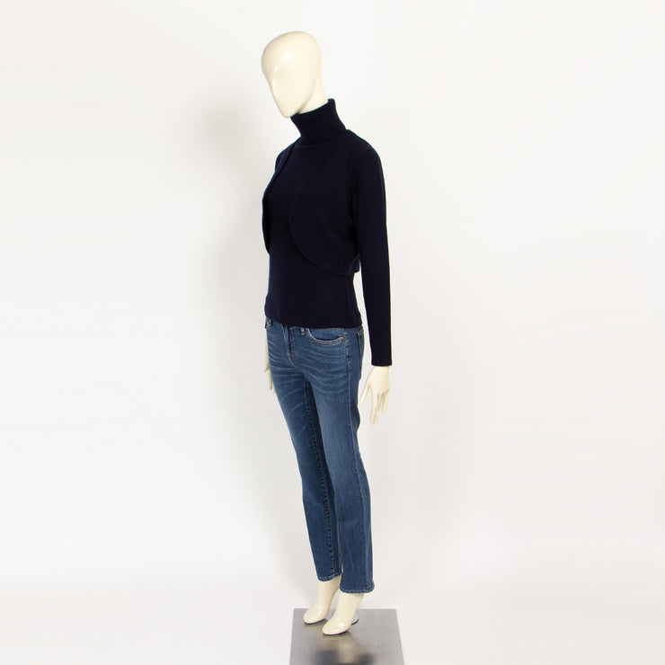 カシミヤ100％ボレロ